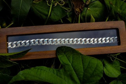 Fine Silver 999.9 Cuban Chain 11.5MM