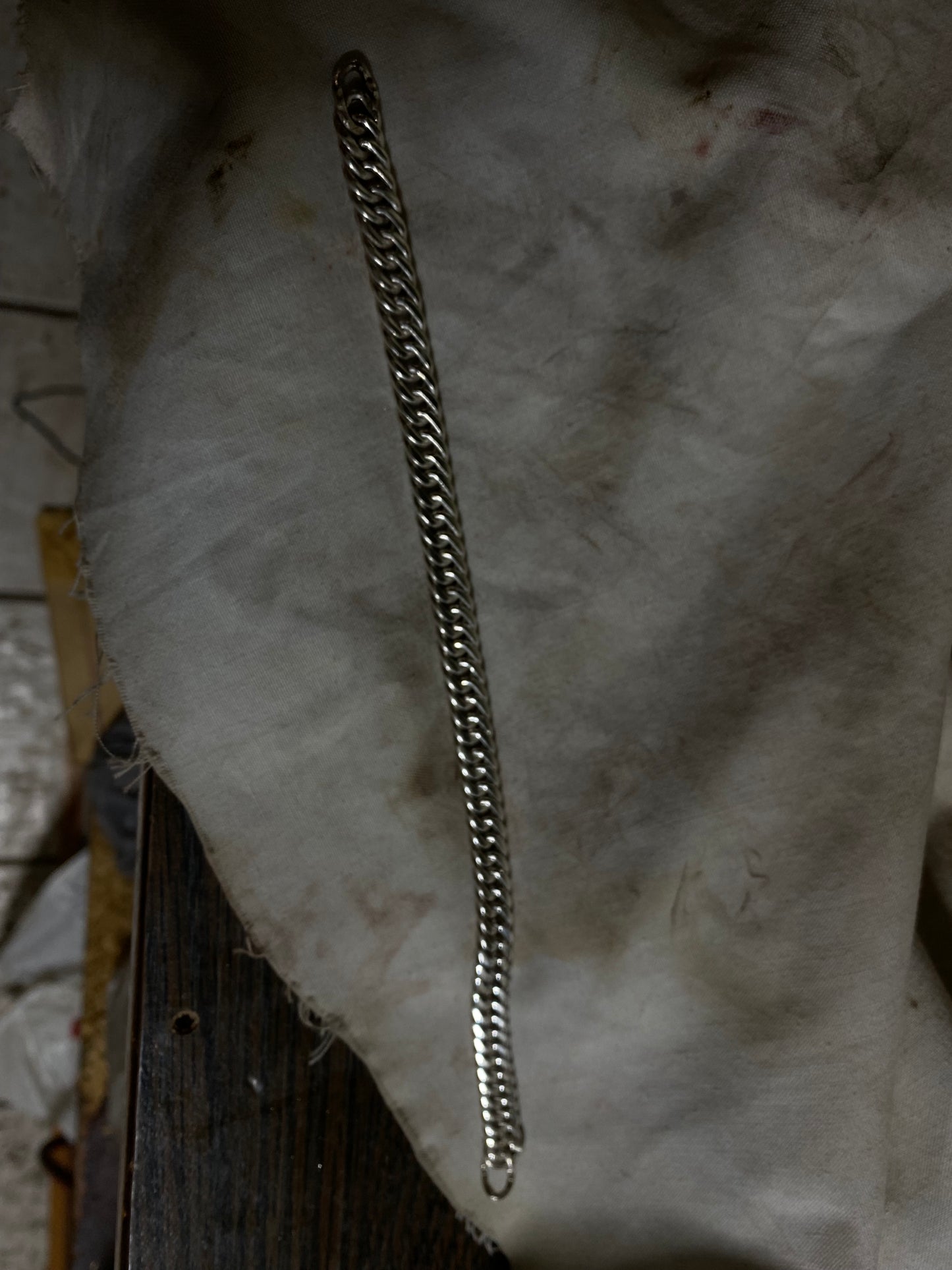 Fine Silver 999.9 2 by 1 Chain